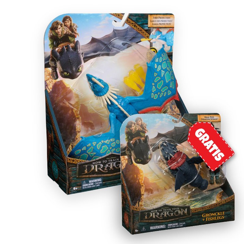 ERBJUDANDE: Hur man tränar en drake Nodr Smrťák pilskjutande + Garvan och Rybinoha GRATIS