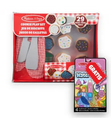 OFERTA: Melissa & Doug juego para hornear galletas + Water WOW magia con agua cuentos Gratis