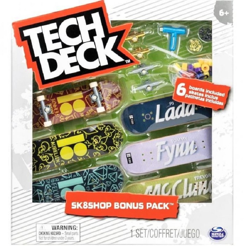 Tech Deck skateshop 6-pack med tillbehör Plan B