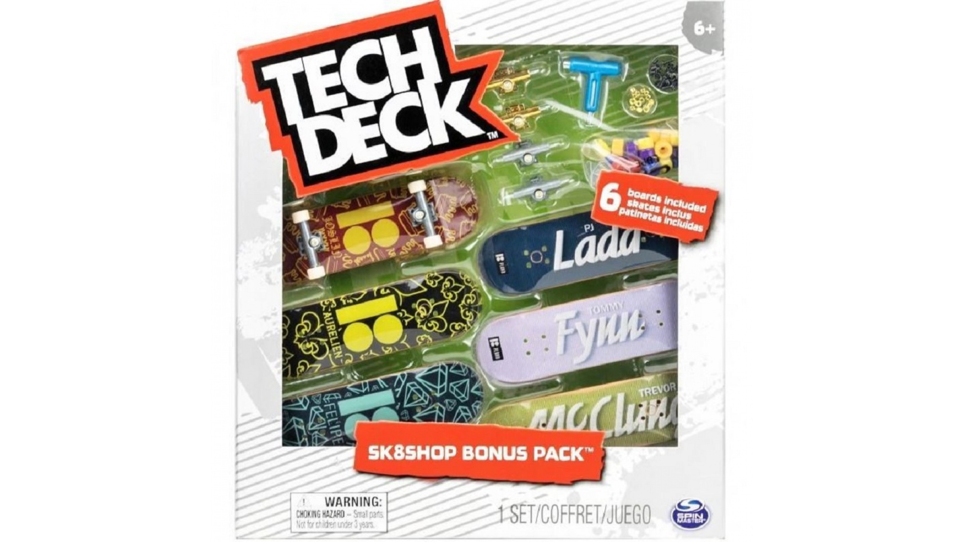 Tech Deck skateshop 6ks s príslušenstvom Plan B