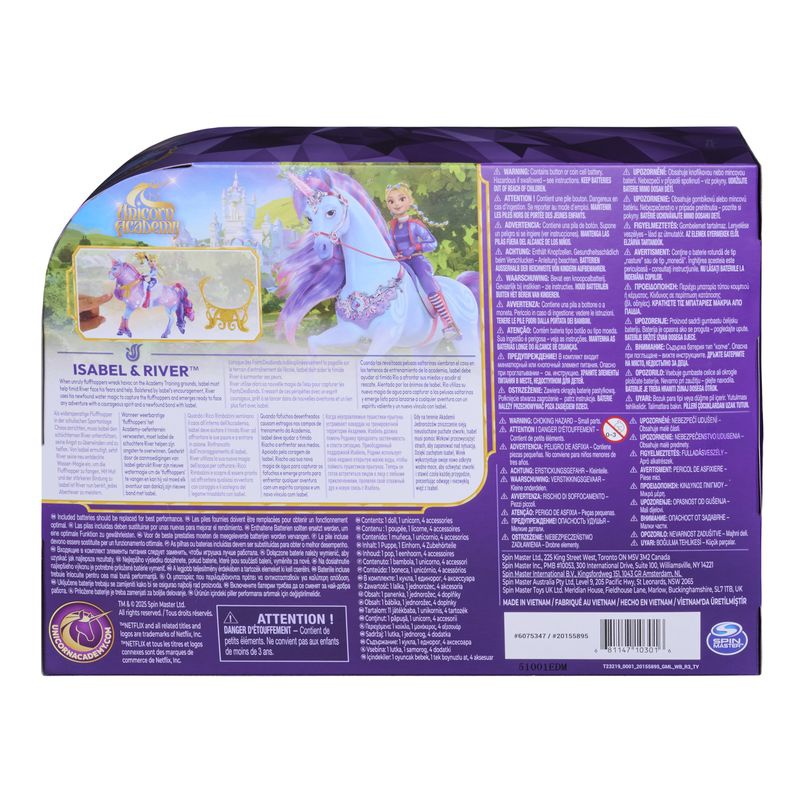 Unicorn Academy Isabel och lysande River 11 cm