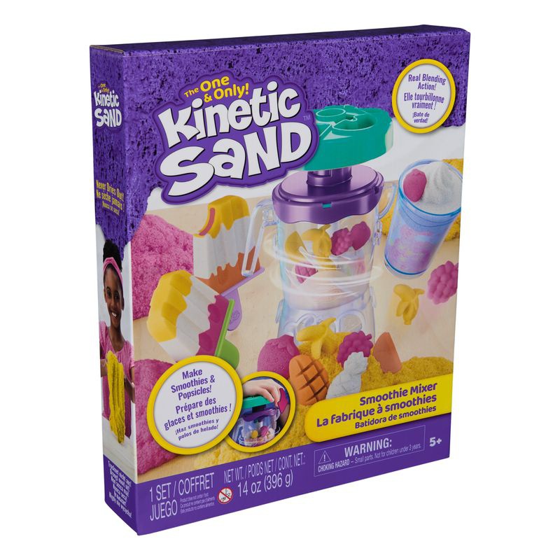Kinetic Sand smoothie mixer
