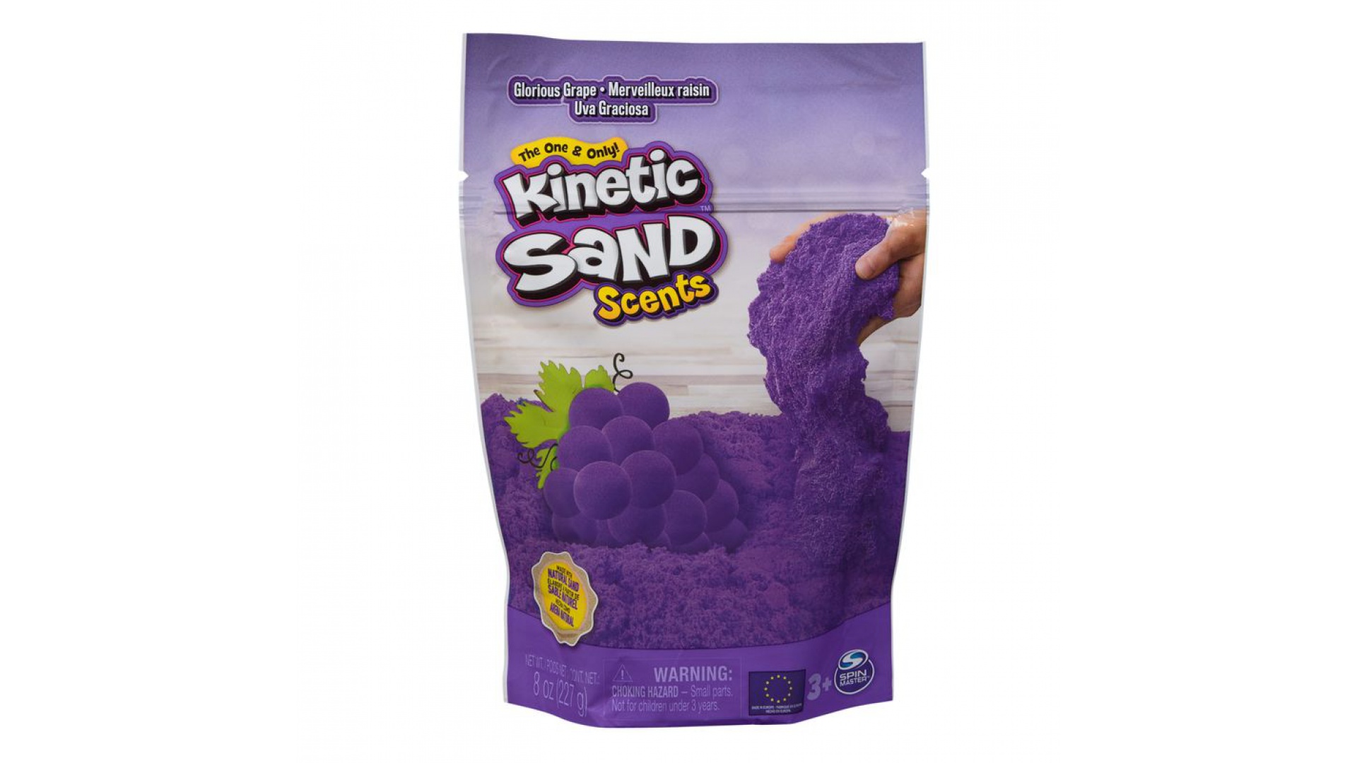 Levně Kinetic Sand balení s ovocnými vůněmi hrozny