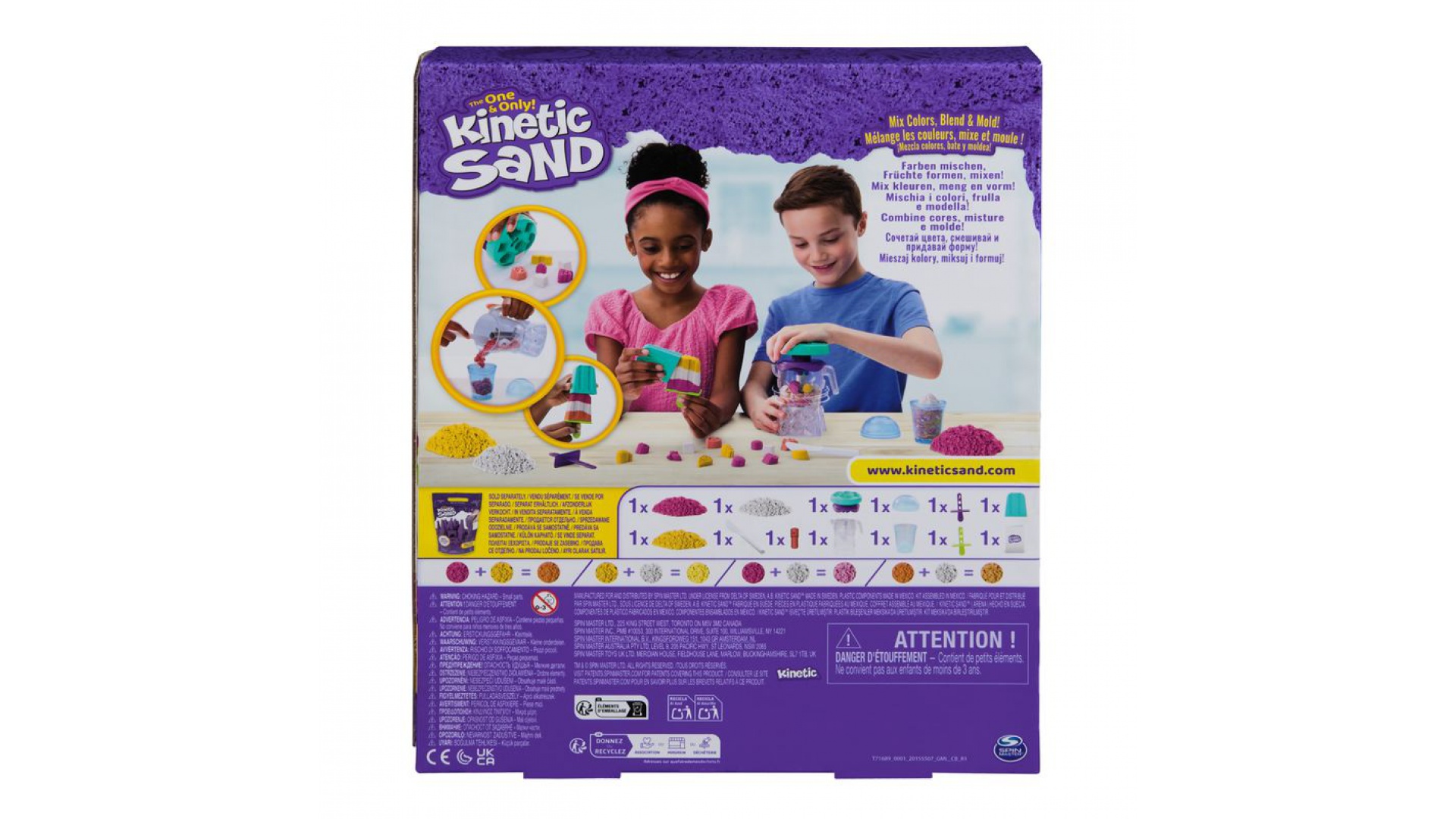 Kinetic Sand smoothie Mix