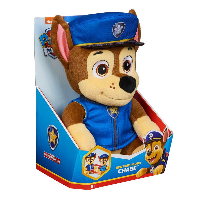 Paw Patrol stor mjukisdjur med godnattsång Chase