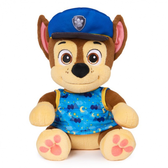 Paw Patrol stor mjukisdjur med godnattsång Chase