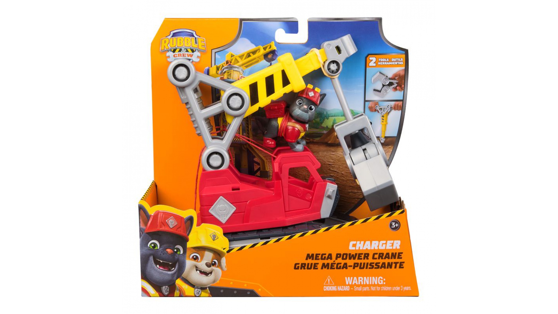 Rubble a jeho partia funkčné stavebné vozidlo Charger