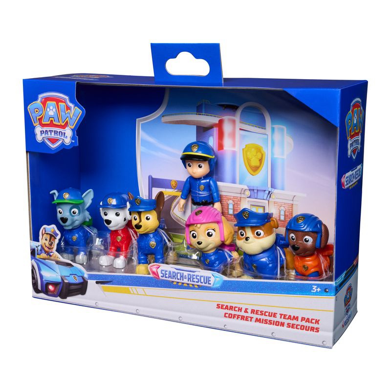 Paw Patrol multipack med 7 figurer