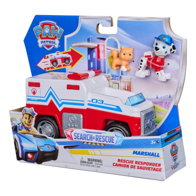 Paw Patrol tematiskt fordon Search & Rescue Marshall