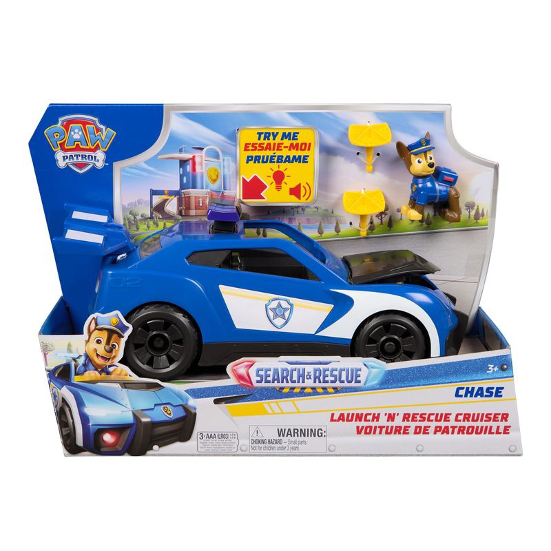 Paw Patrol fordon med ljus- och ljudeffekter Chase