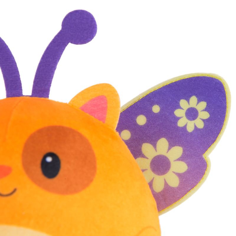 Gábins magiska hus plysch hamster orange med ljud 14 cm