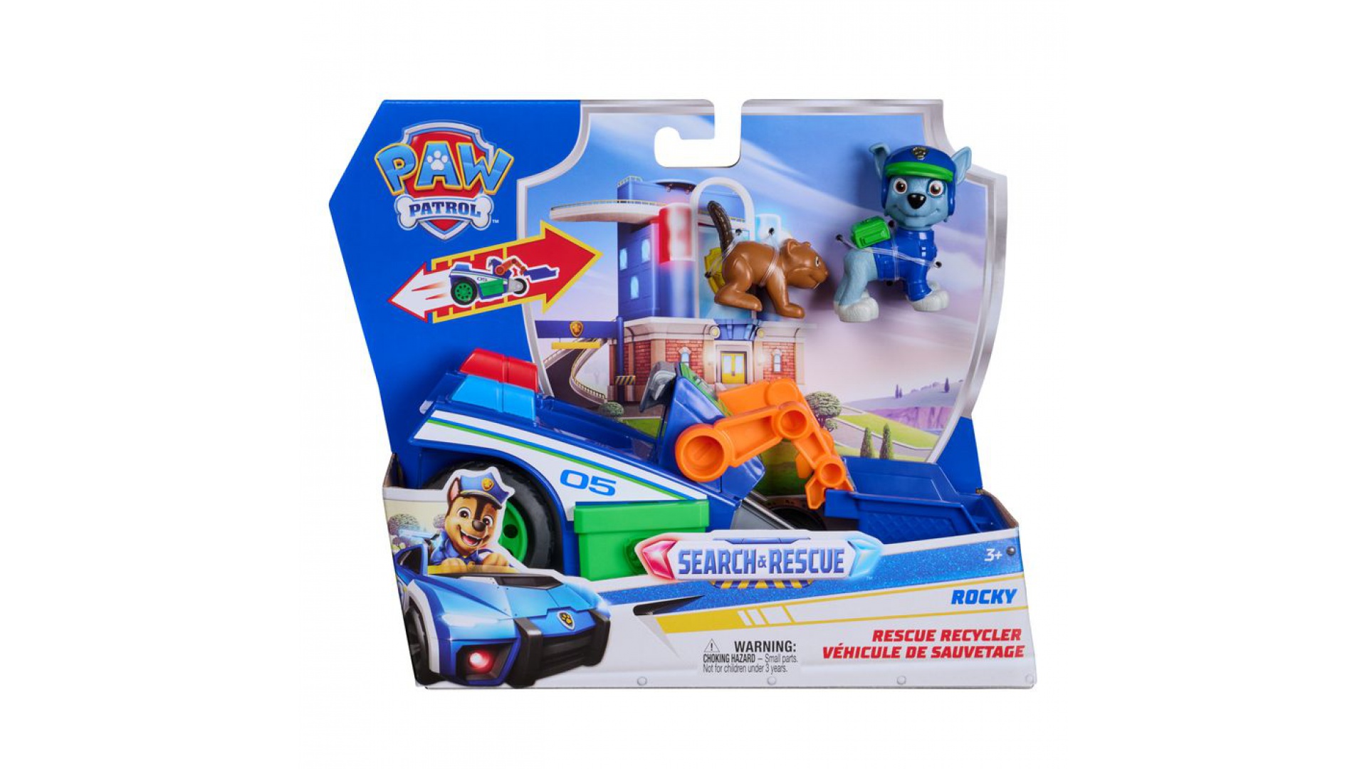 Labková patrola tématické vozidlo Search & Rescue Rocky