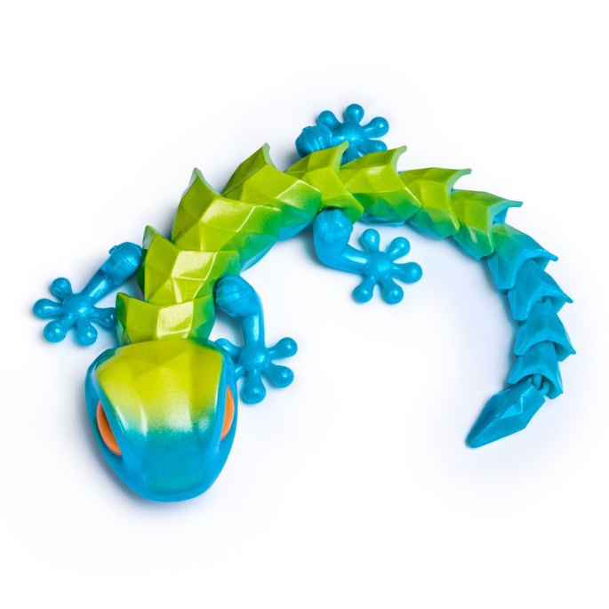 CrystaLynx Dragons böjlig gecko 30 cm