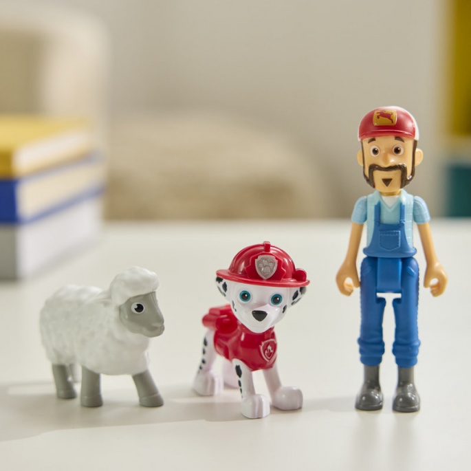 Paw Patrol Figuren-Set Marshall und Farmer Al
