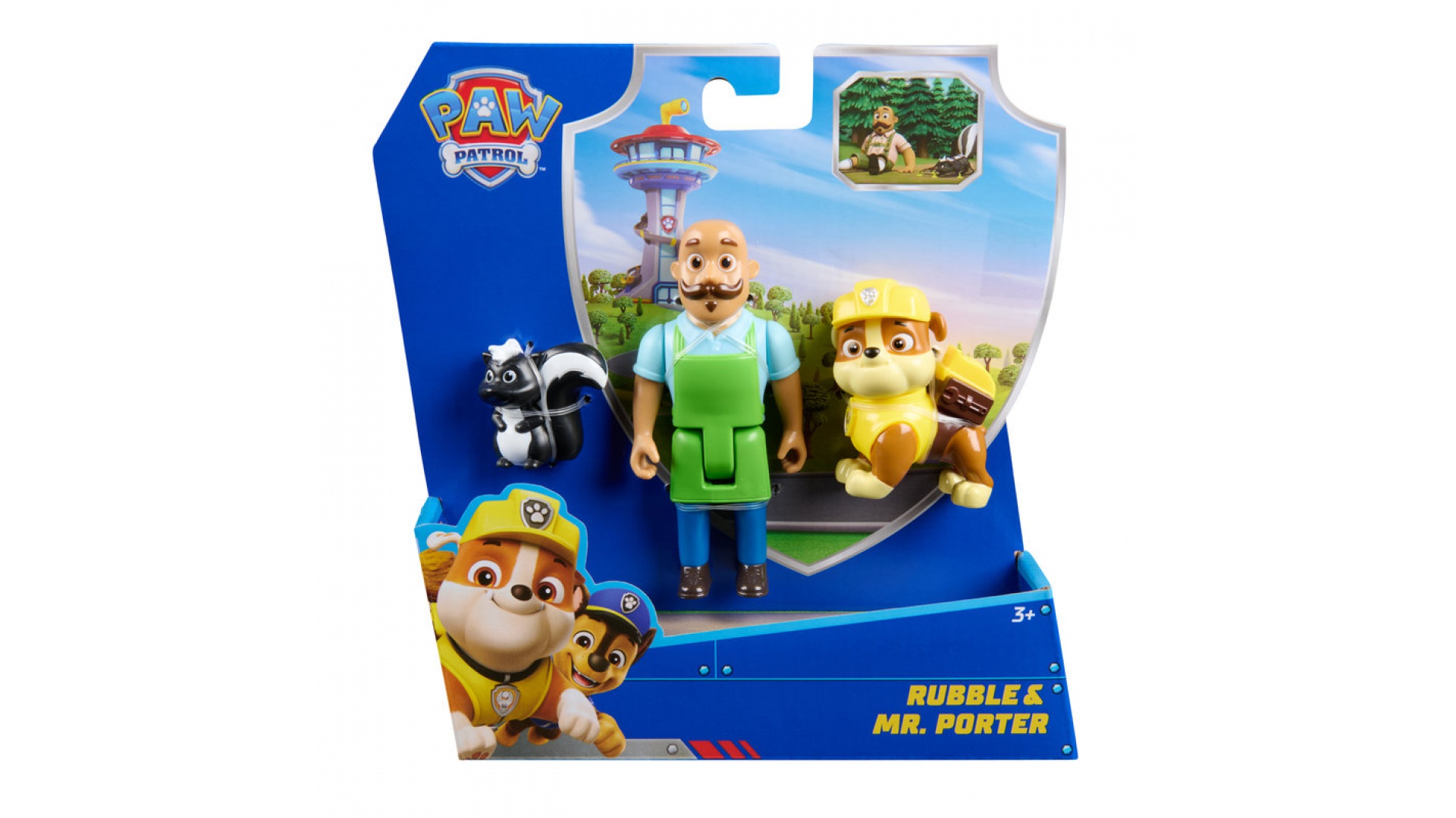 Labková patrola set figurek Rubble a Mr. Porter