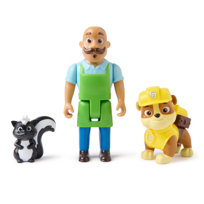 Paw Patrol Figuren Set Rubble und Mr. Porter