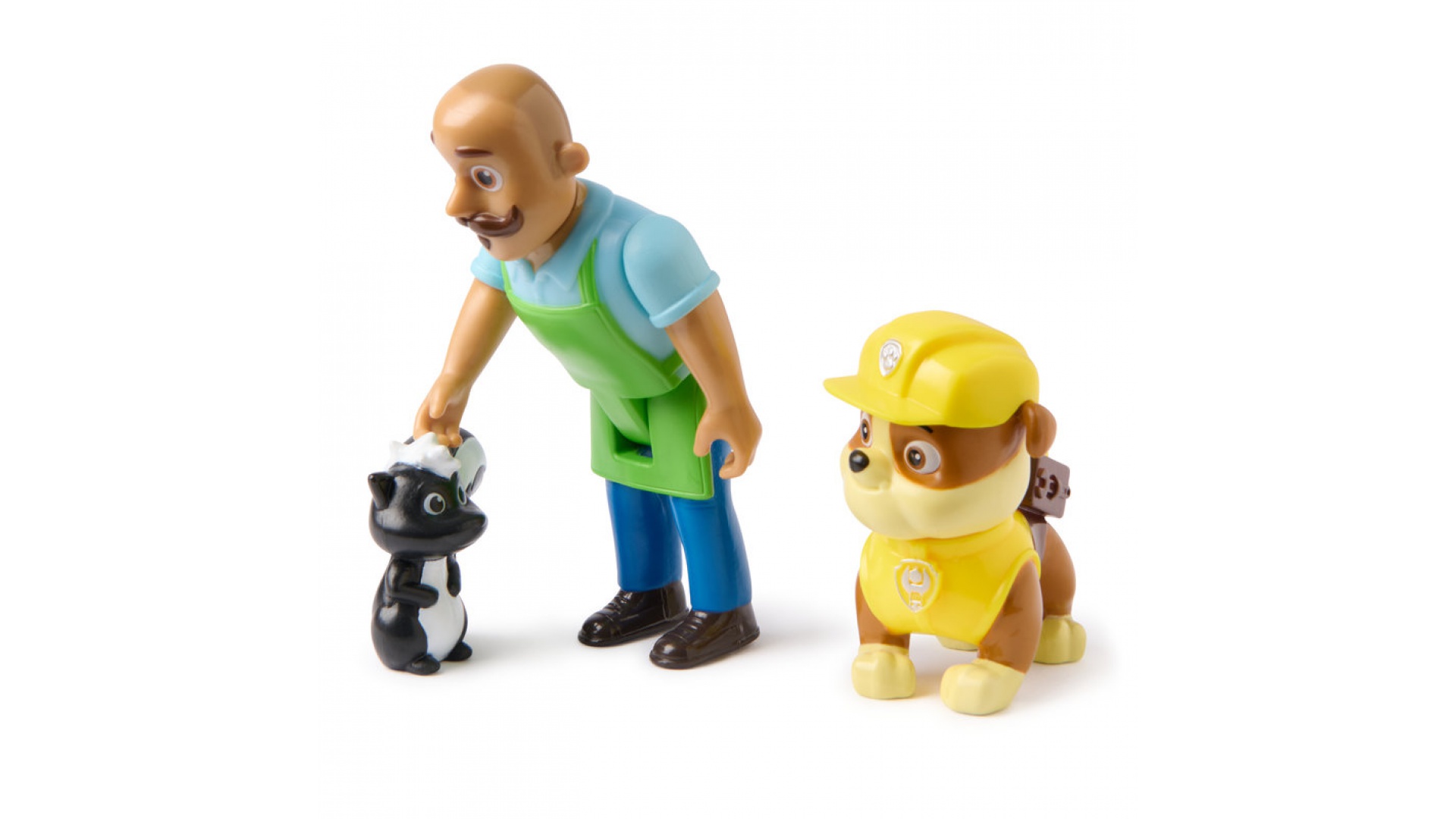 Labková patrola set figurek Rubble a Mr. Porter