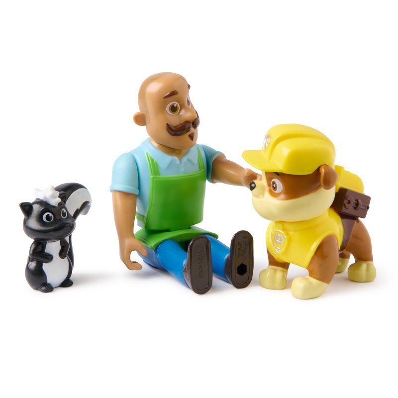 Paw Patrol Figuren Set Rubble und Mr. Porter