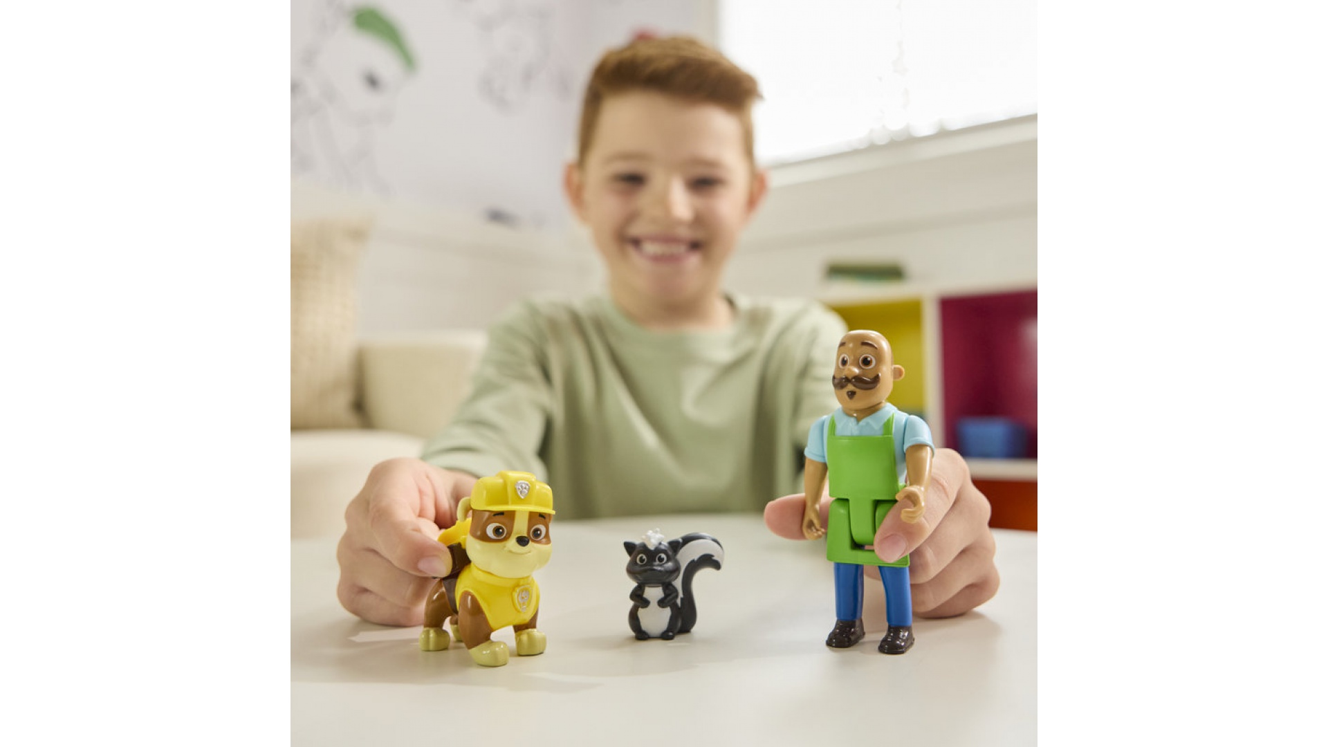 Labková patrola set figurek Rubble a Mr. Porter