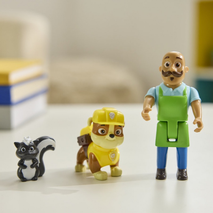 Paw Patrol Figuren Set Rubble und Mr. Porter