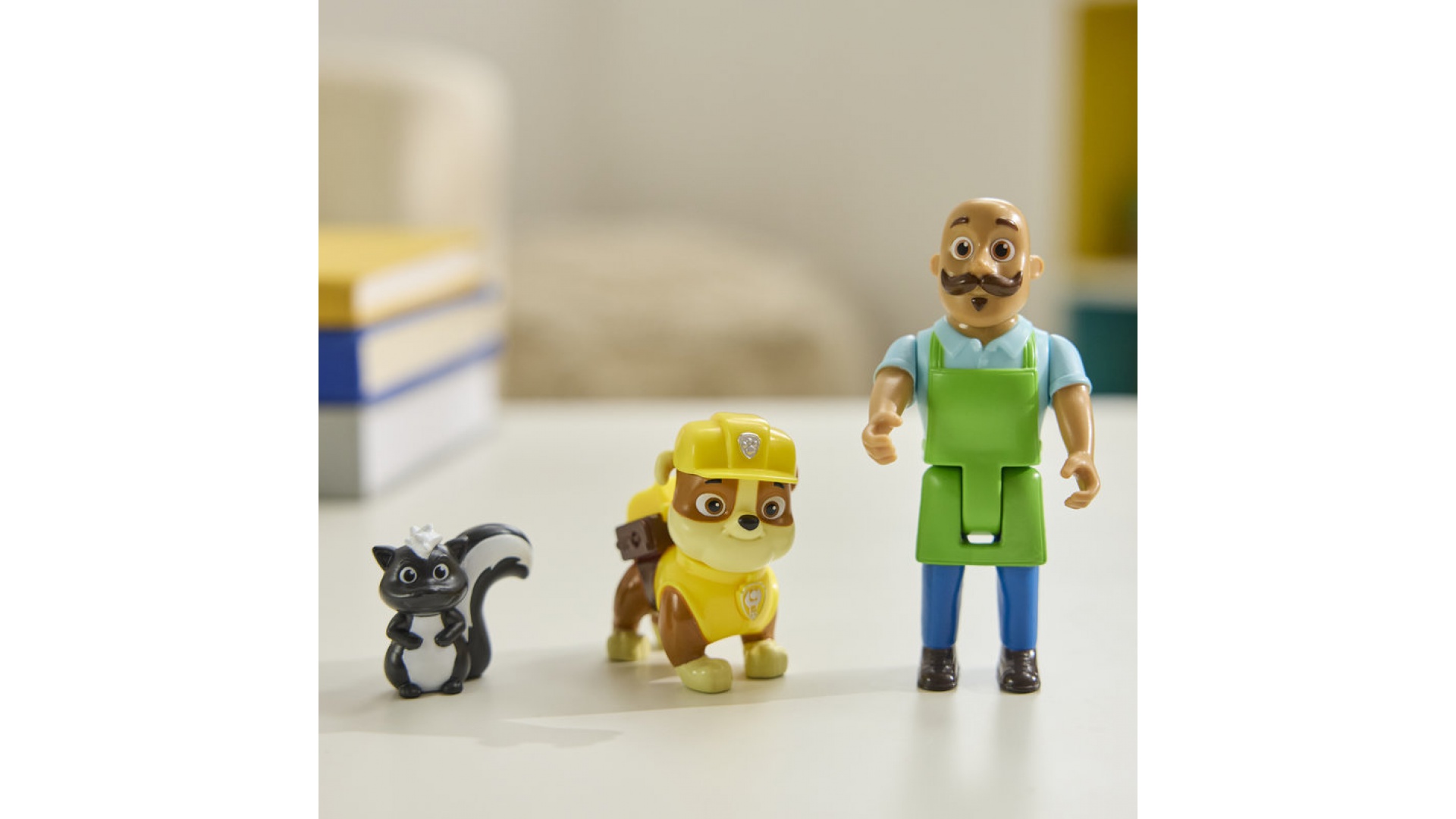 Labková patrola set figurek Rubble a Mr. Porter