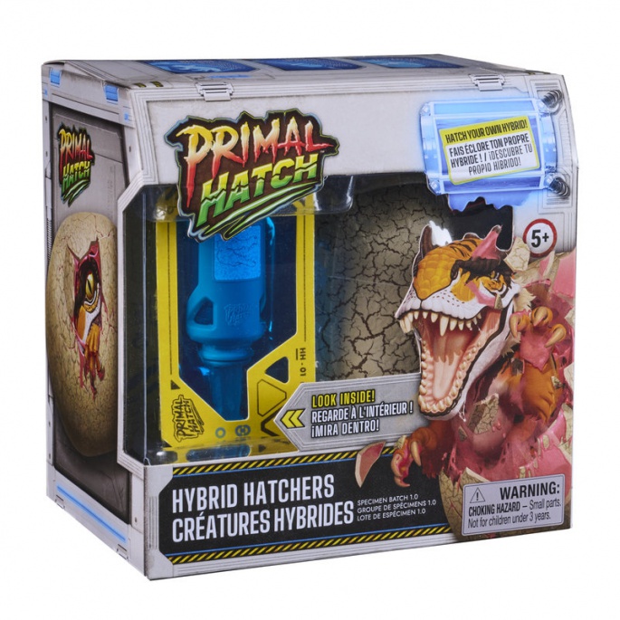 Primal Hatch dinosauři líhnoucí se z vejce