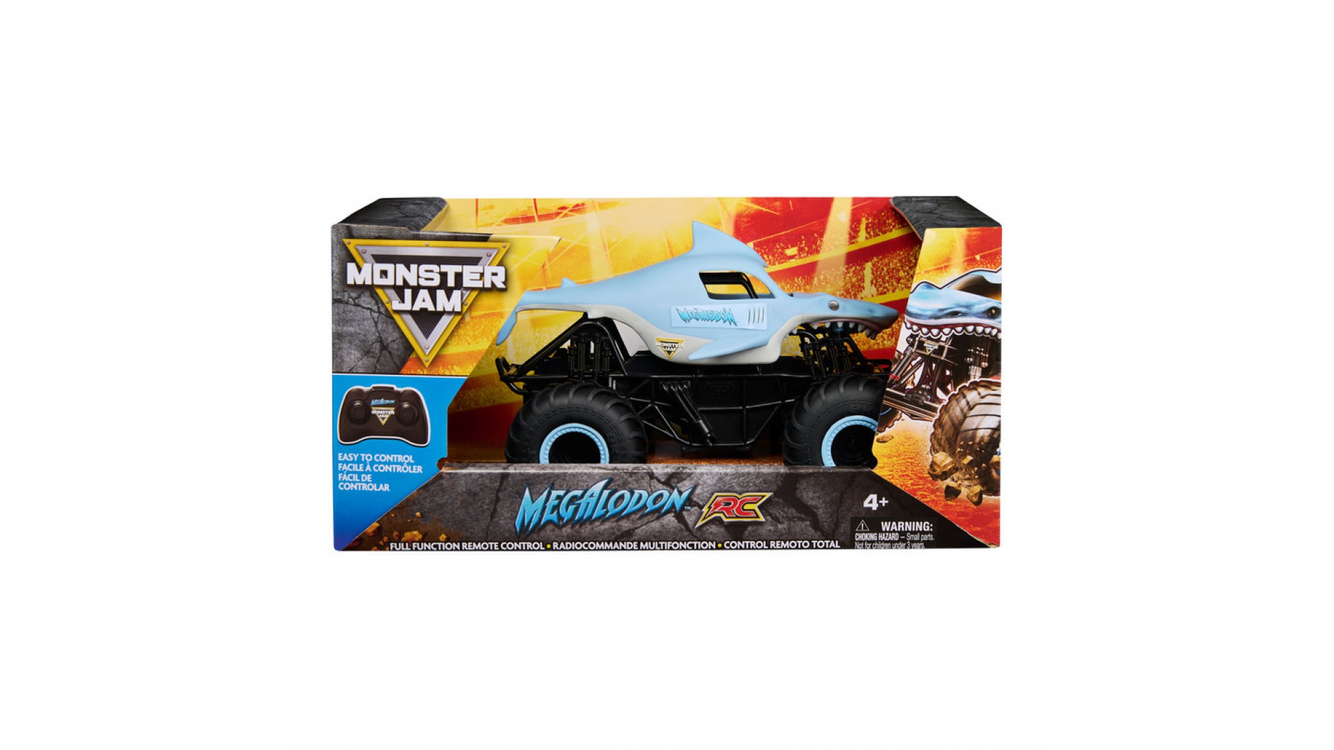 Levně Monster Jam Megalodon RC Monster Truck 1:24