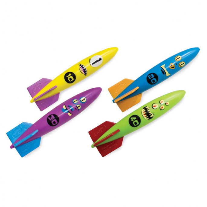 SwimWays 4 vodní torpéda Toypedo Bandits