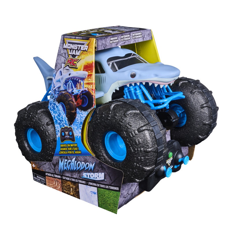 Monster Jam Megalodon Storm RC Monster Truck 1:15