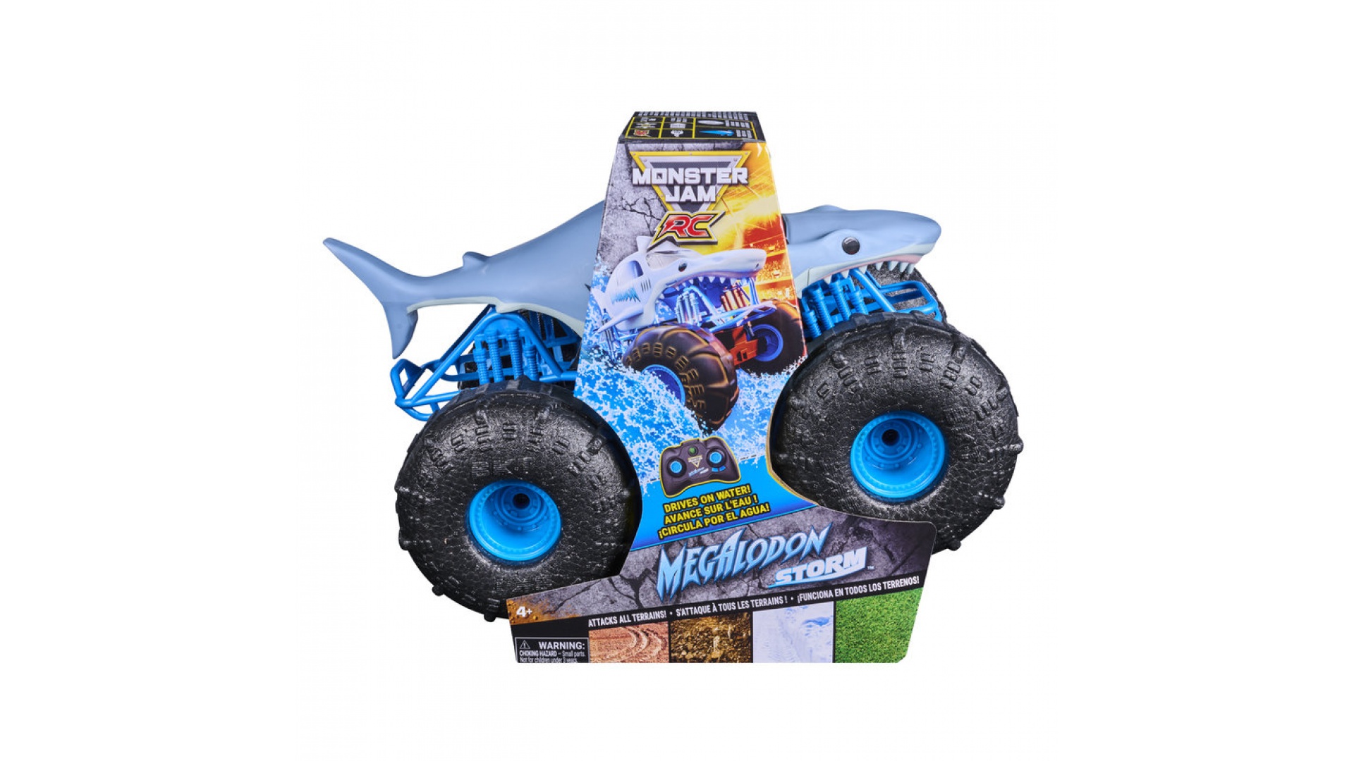 Monster Jam Megalodon Storm RC Monster Truck 1:15