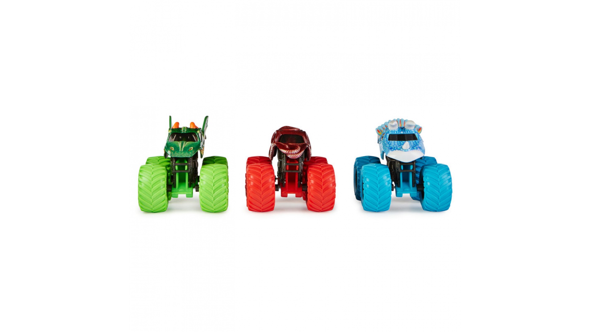 Monster Jam Charger Beasts sada 3 áut 1:64