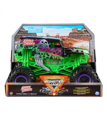 Monster Jam Grave Digger camion monster in metallo 1:24