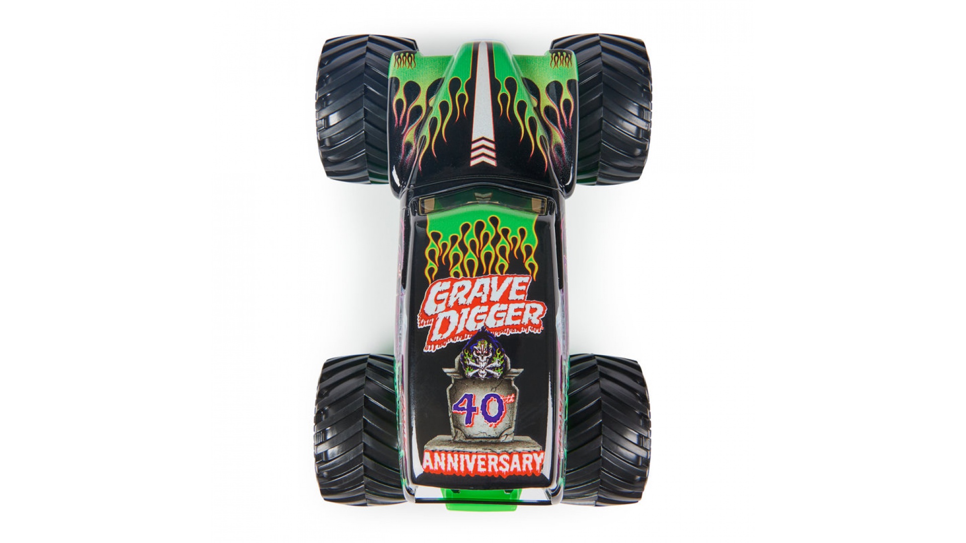 Monster Jam Grave Digger kovový Monster Truck 1:24
