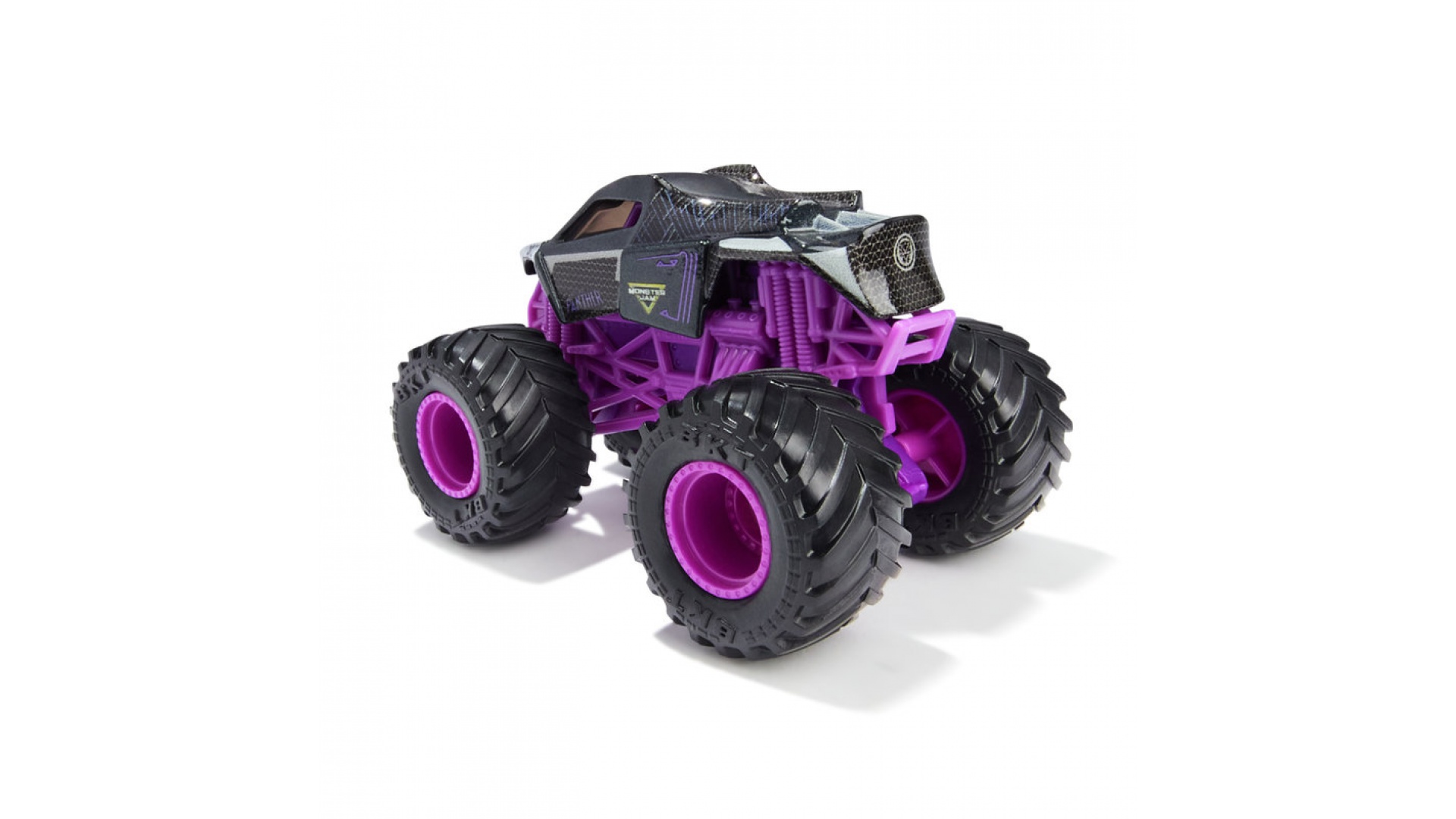 Monster Jam Marvel Black Panther zberateľský Monster Truck 1:64