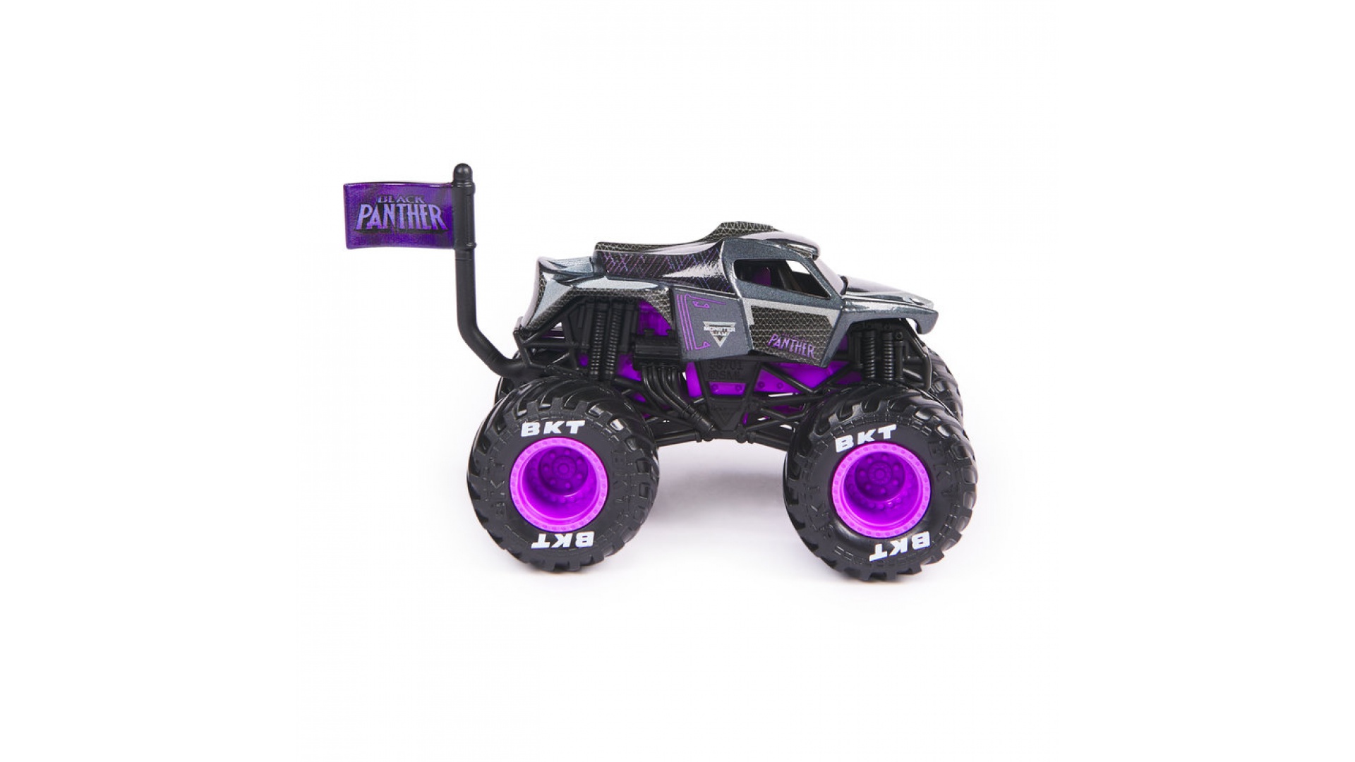 Monster Jam Marvel Black Panther s1 zberateľský Monster Truck 1:64