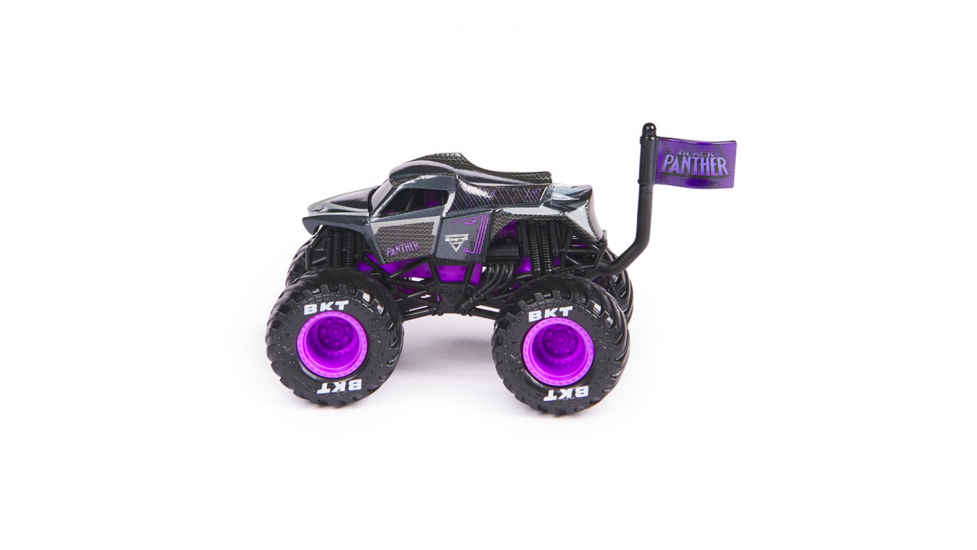 Monster Jam Marvel Black Panther s1 zberateľský Monster Truck 1:64
