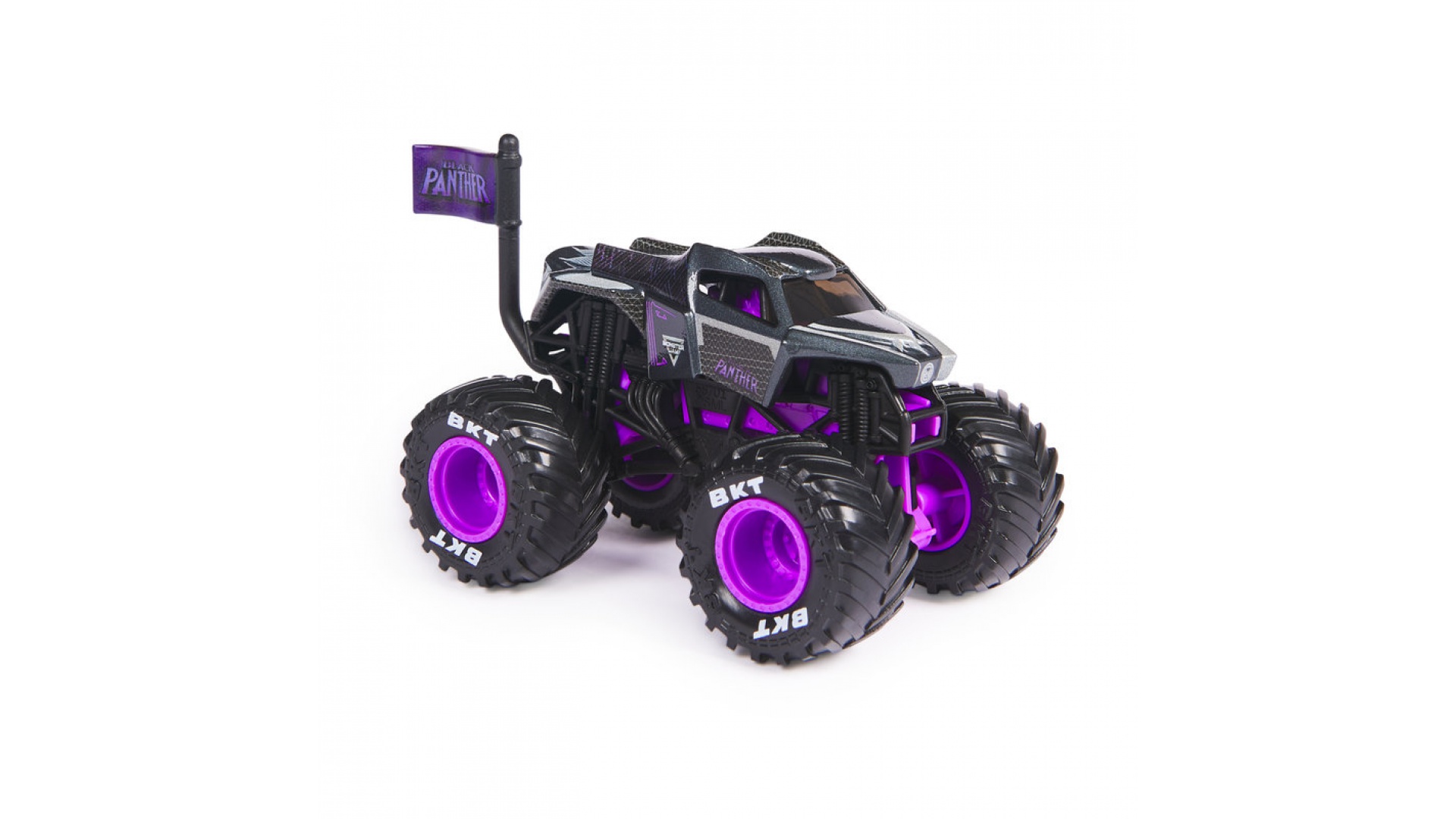 Monster Jam Marvel Black Panther s1 zberateľský Monster Truck 1:64