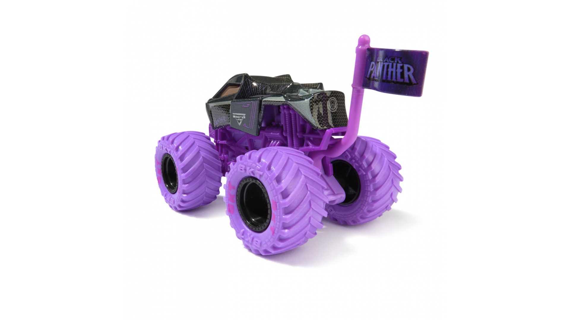 Monster Jam Marvel Black Panther s2 zberateľský Monster Truck 1:64