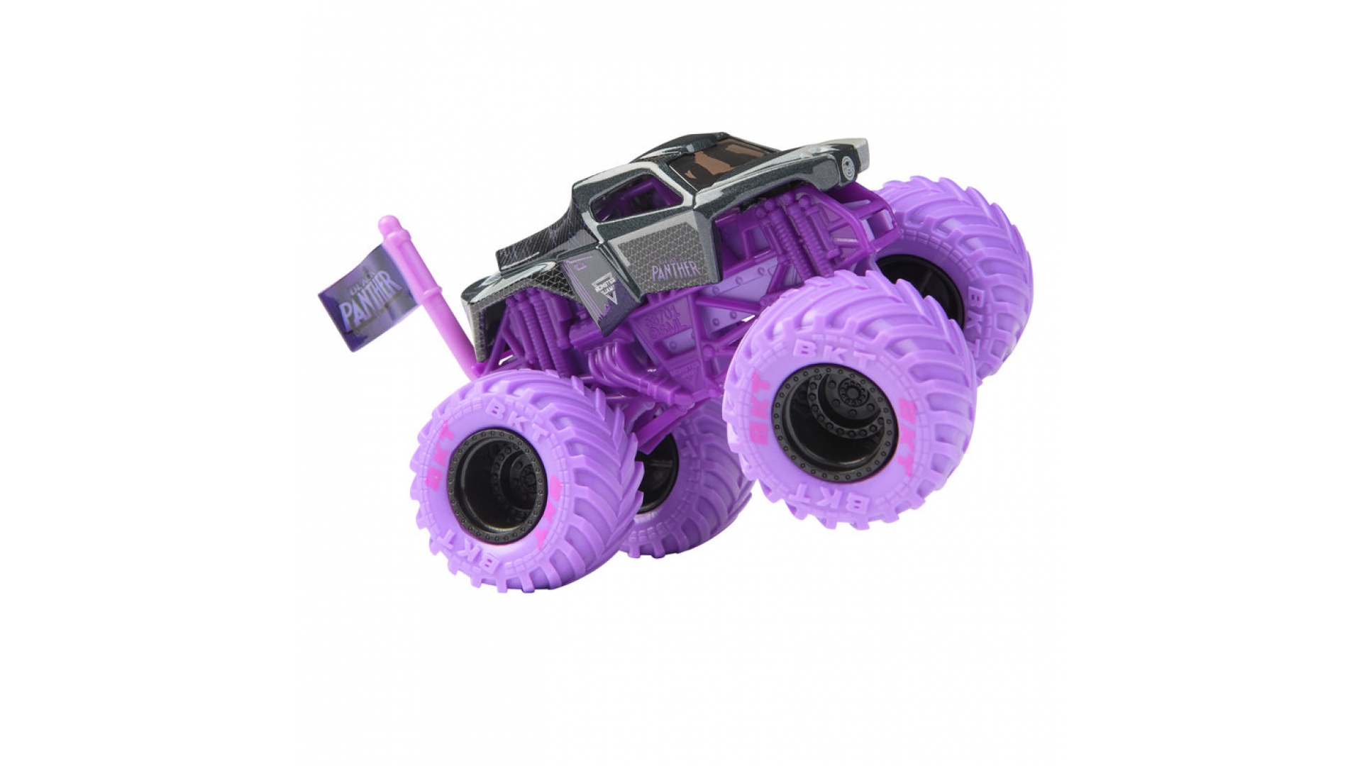 Monster Jam Marvel Black Panther s2 zberateľský Monster Truck 1:64