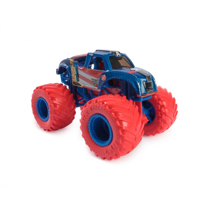 Monster Jam Marvel Captain America sběratelský Monster Truck 1:64