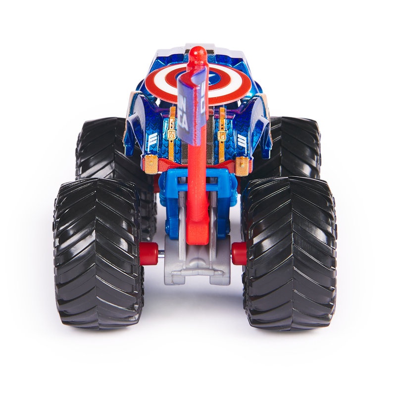 Monster Jam Marvel Captain America s1 sběratelský Monster Truck 1:64
