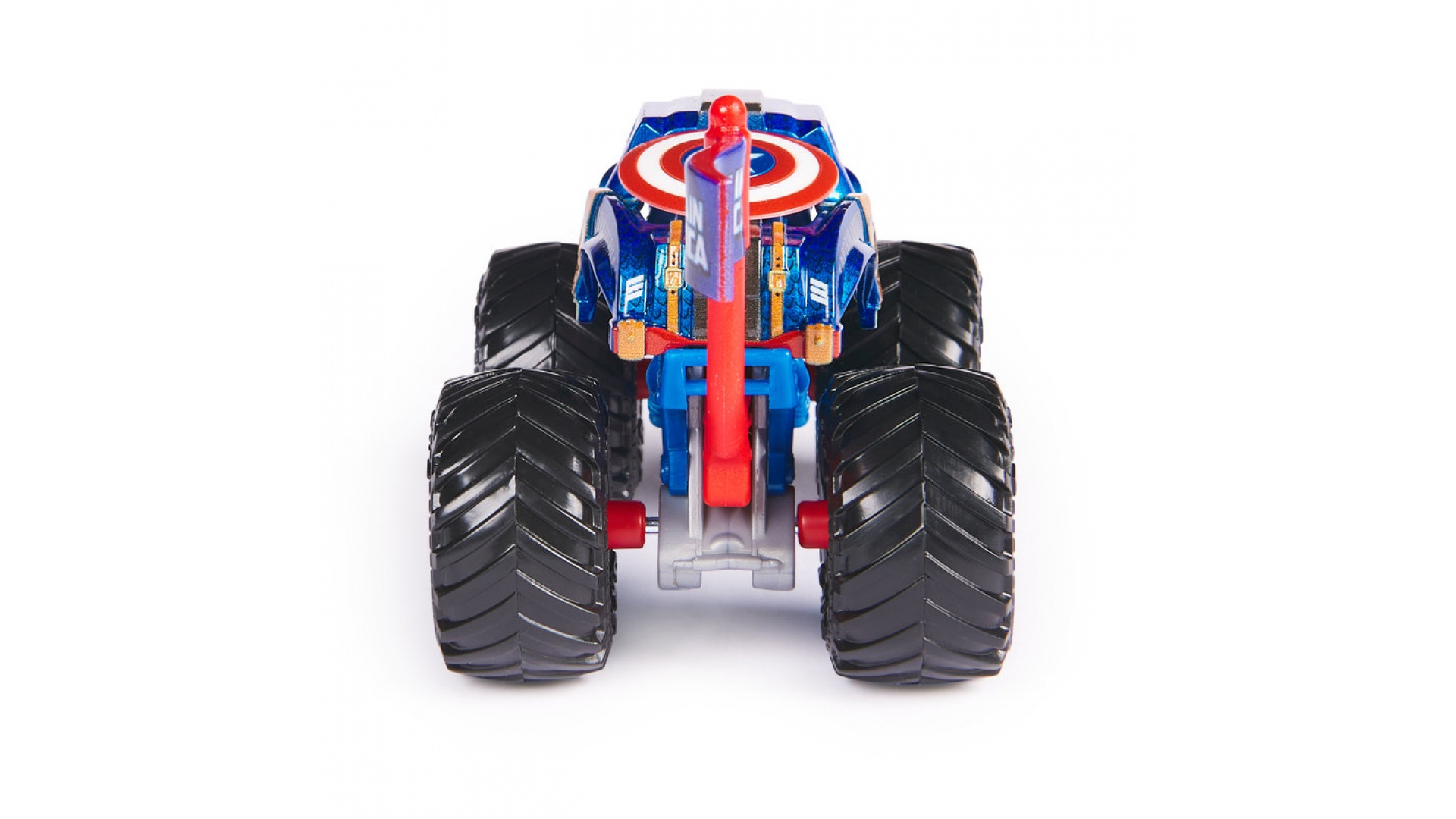 Monster Jam Marvel Captain America s1 zberateľský Monster Truck 1:64