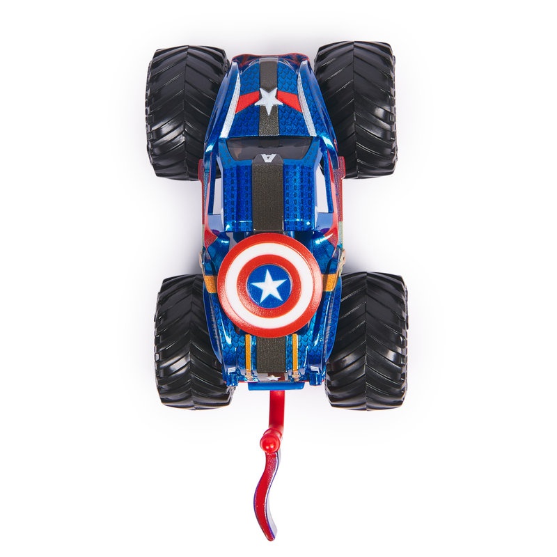 Monster Jam Marvel Captain America s1 sběratelský Monster Truck 1:64