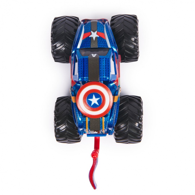 Monster Jam Marvel Captain America s1 sběratelský Monster Truck 1:64
