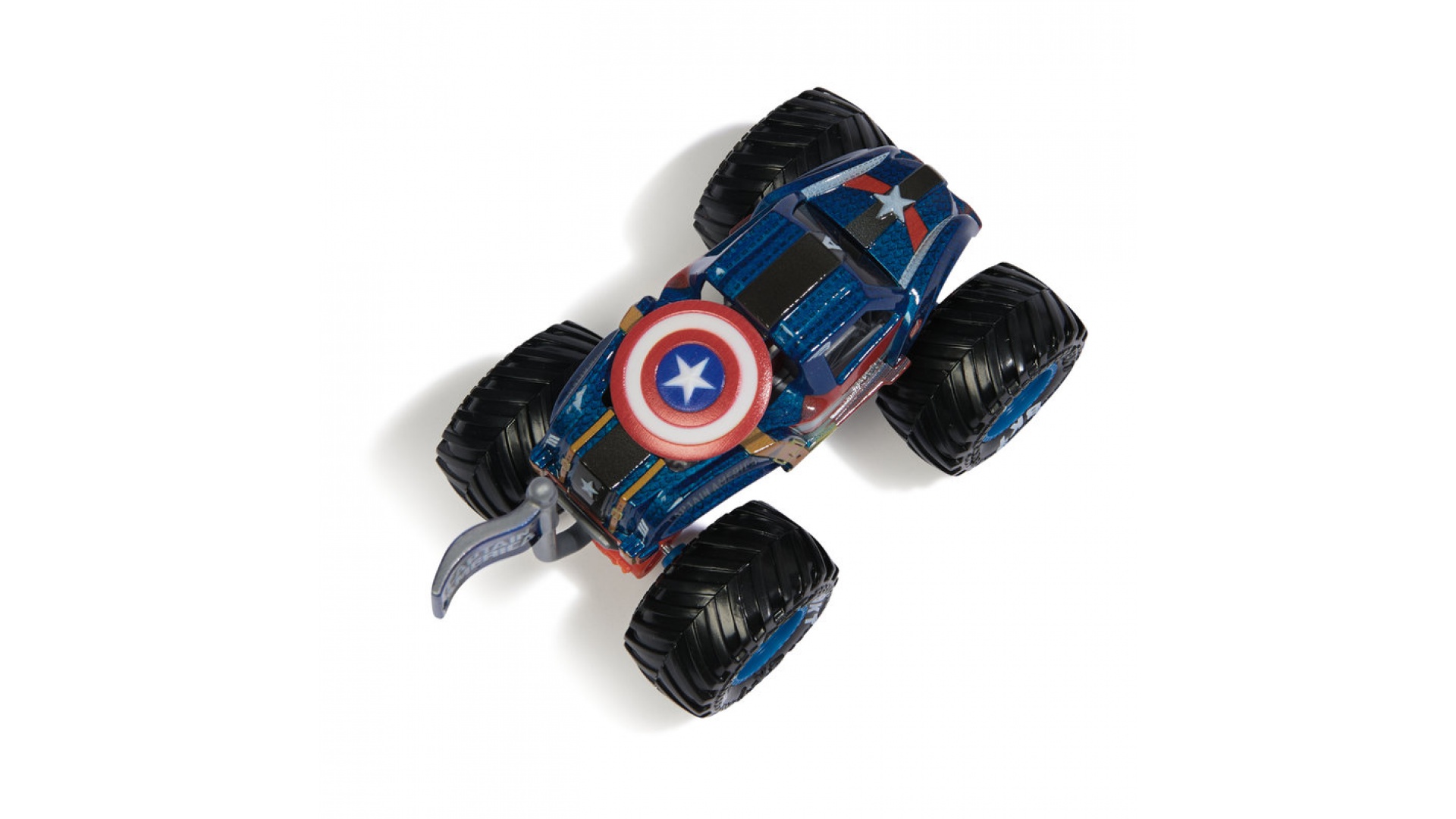 Monster Jam Marvel Captain America s2 zberateľský Monster Truck 1:64