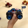 Monster Jam Marvel Captain America s2 sběratelský Monster Truck 1:64