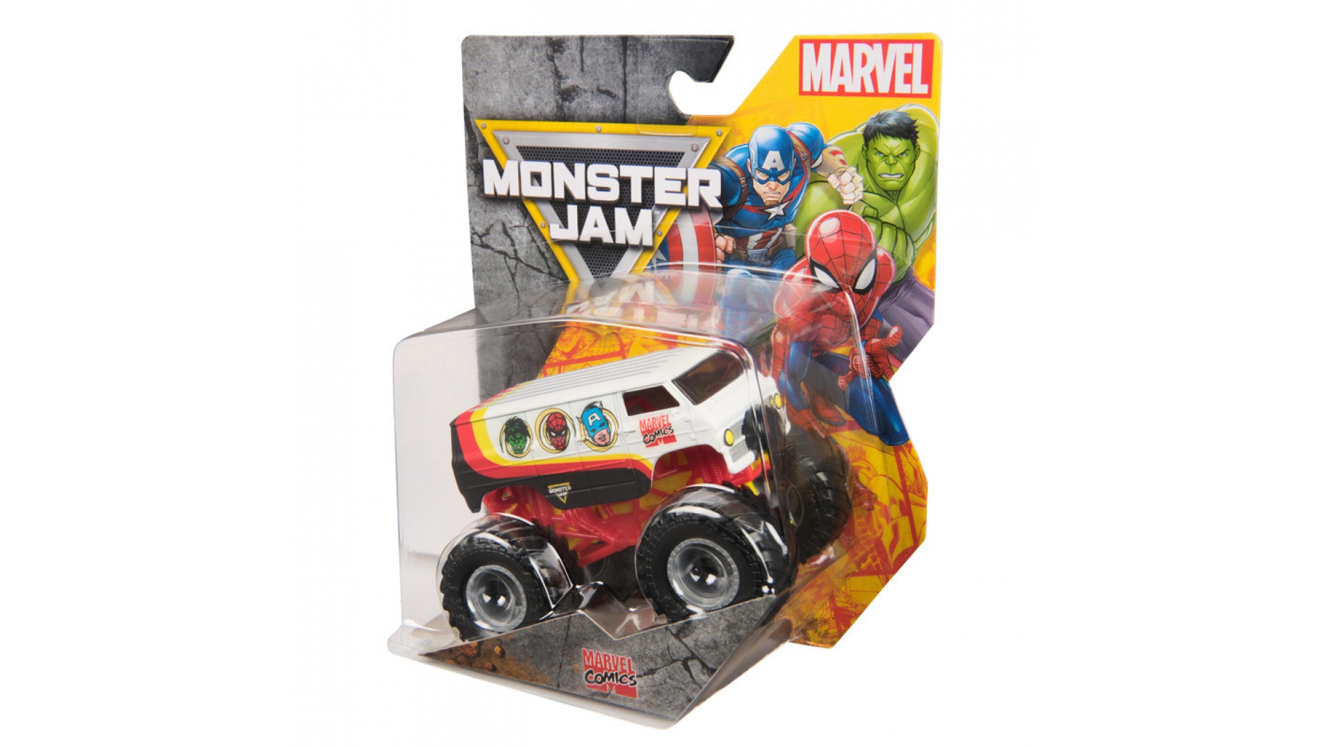 Monster Jam Marvel Comics zberateľský Monster Truck 1:64