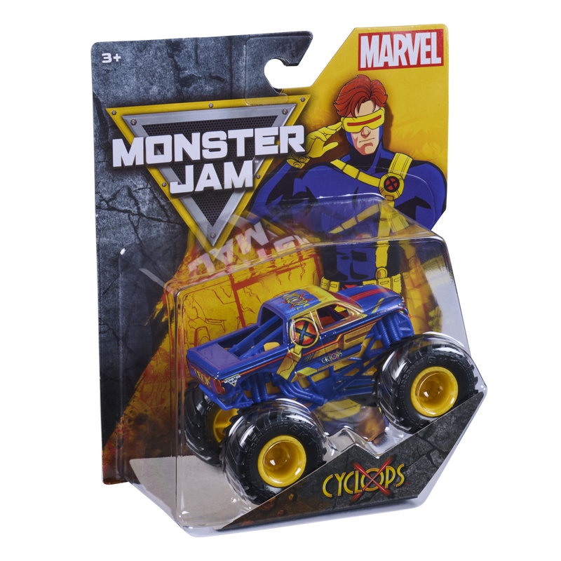 Monster Jam Marvel Cyclops sběratelský Monster Truck 1:64