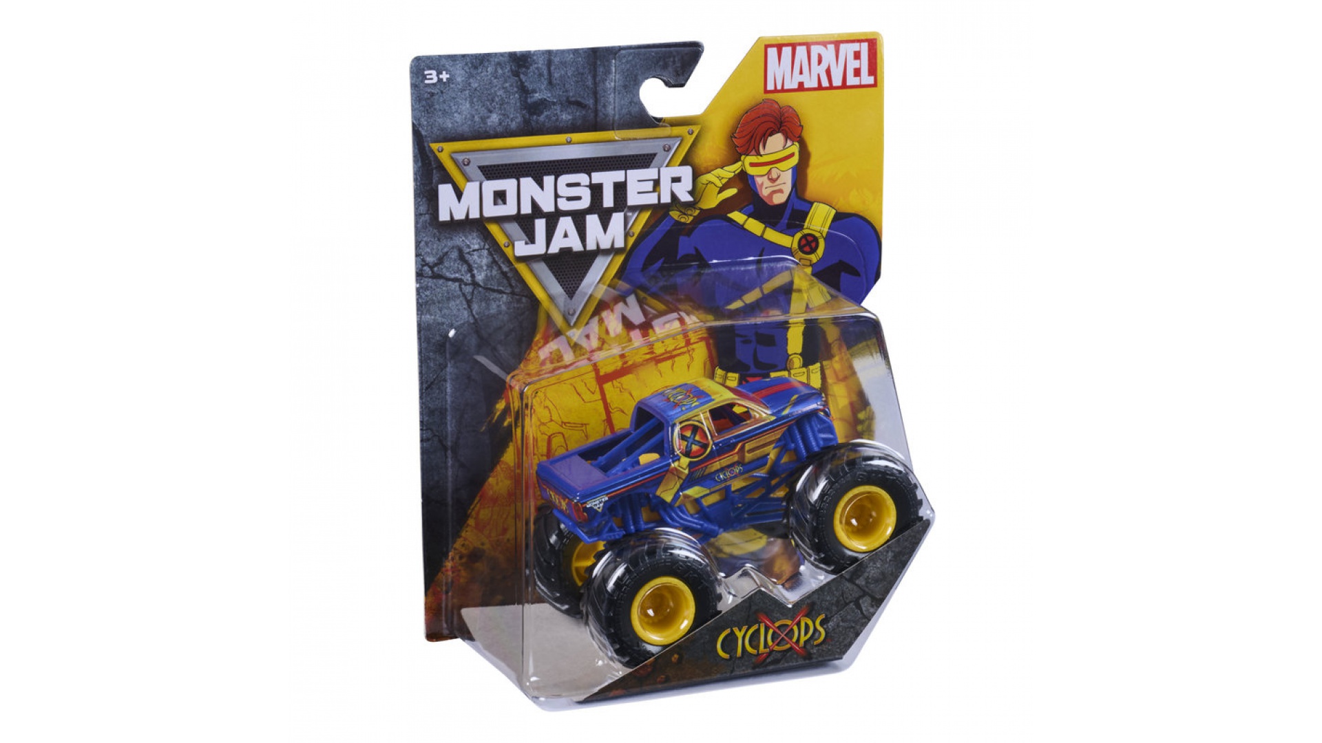 Monster Jam Marvel Cycloid zberateľský Monster Truck 1:64