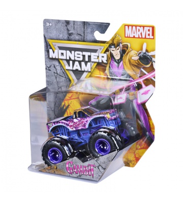 Monster Jam Marvel Gambit sběratelský Monster Truck 1:64